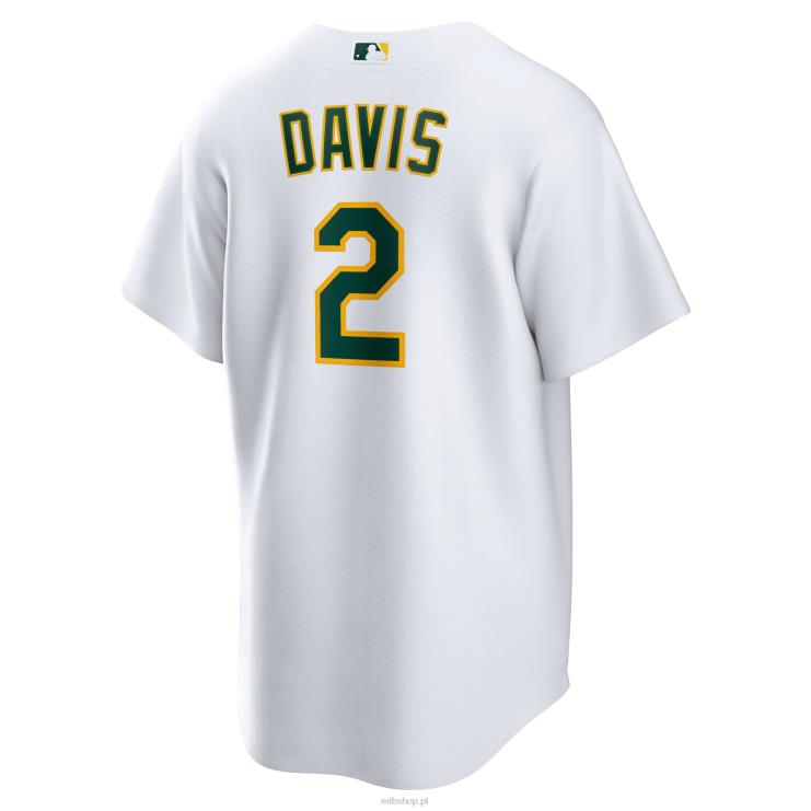 Oakland lekkoatletyka khris davis nike biała domowa replika koszulki z nazwiskiem zawodnika mężczyźni 0J02V1267 MLB Jerseys