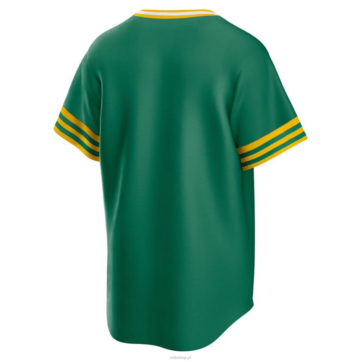 Oakland lekkoatletyka koszulka nike kelly green road cooperstown z kolekcji drużyny mężczyźni 0J02V908 MLB Jerseys