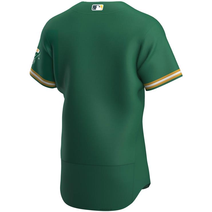 Oakland lekkoatletyka nike kelly zielona autentyczna koszulka drużynowa mężczyźni 0J02V716 MLB Jerseys