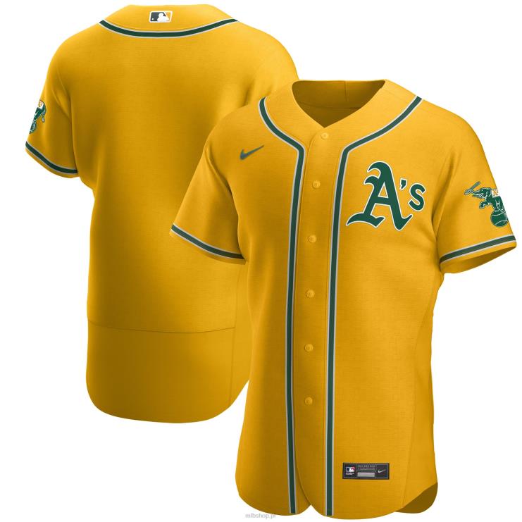Oakland lekkoatletyka nike złota autentyczna oficjalna koszulka drużyny mężczyźni 0J02V1416 MLB Jerseys