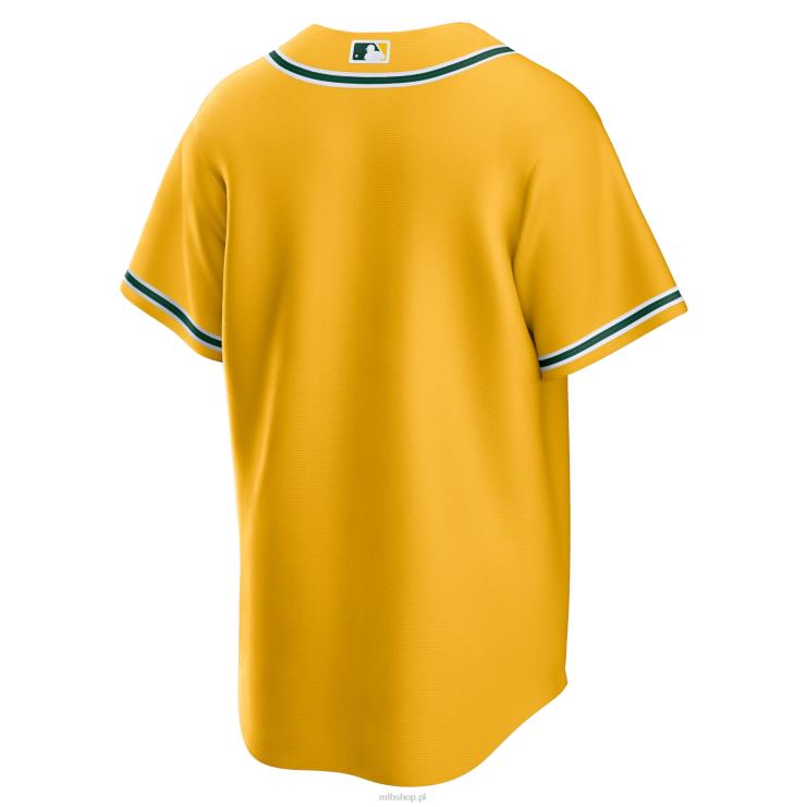 Oakland lekkoatletyka nike złota replika alternatywnej koszulki drużyny mężczyźni 0J02V607 MLB Jerseys