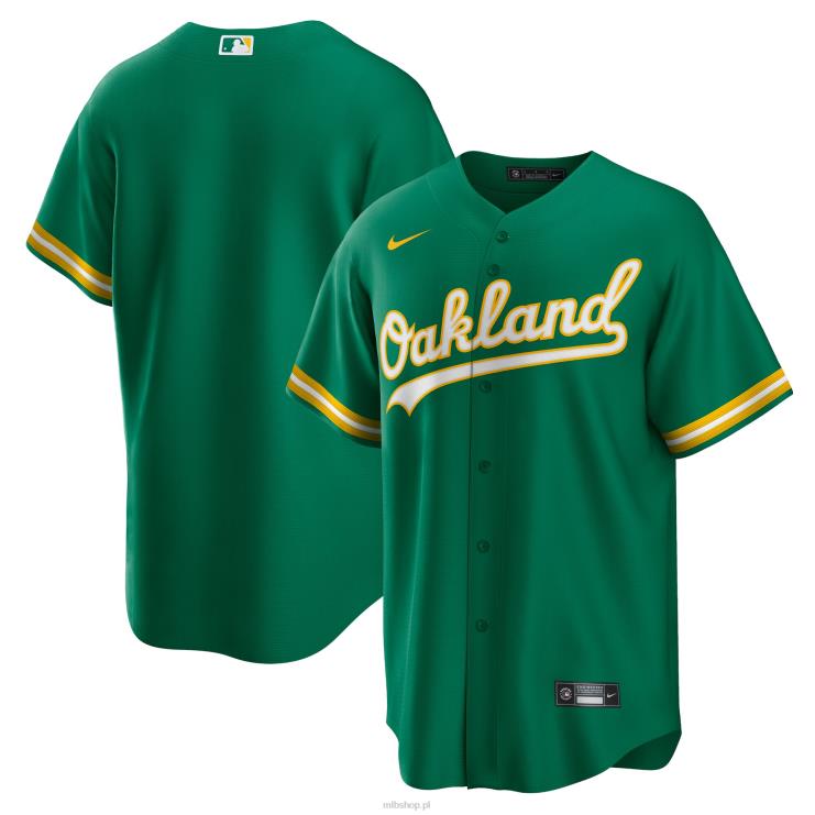Oakland lekkoatletyka nike zielona replika alternatywnej koszulki drużyny mężczyźni 0J02V227 MLB Jerseys
