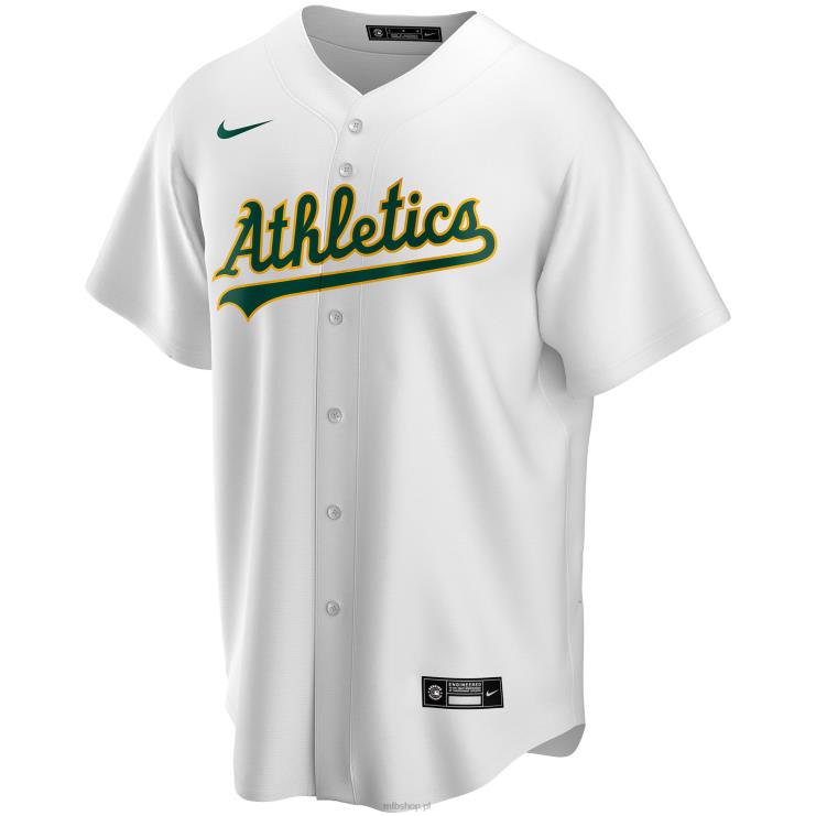 oakland lekkoatletyka nike biała replika koszulki domowej drużyny pick-a-player na emeryturze mężczyźni 0J02V1195 MLB Jerseys