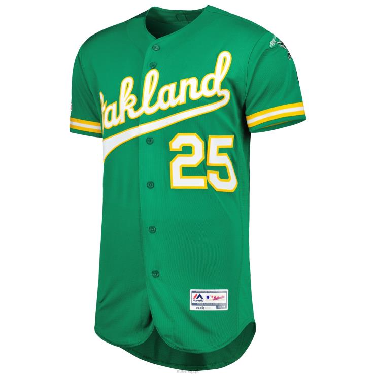 oakland lekkoatletyka stephen piscotty majestatyczna zielona koszulka z kolekcji flex base player mężczyźni 0J02V1498 MLB Jerseys