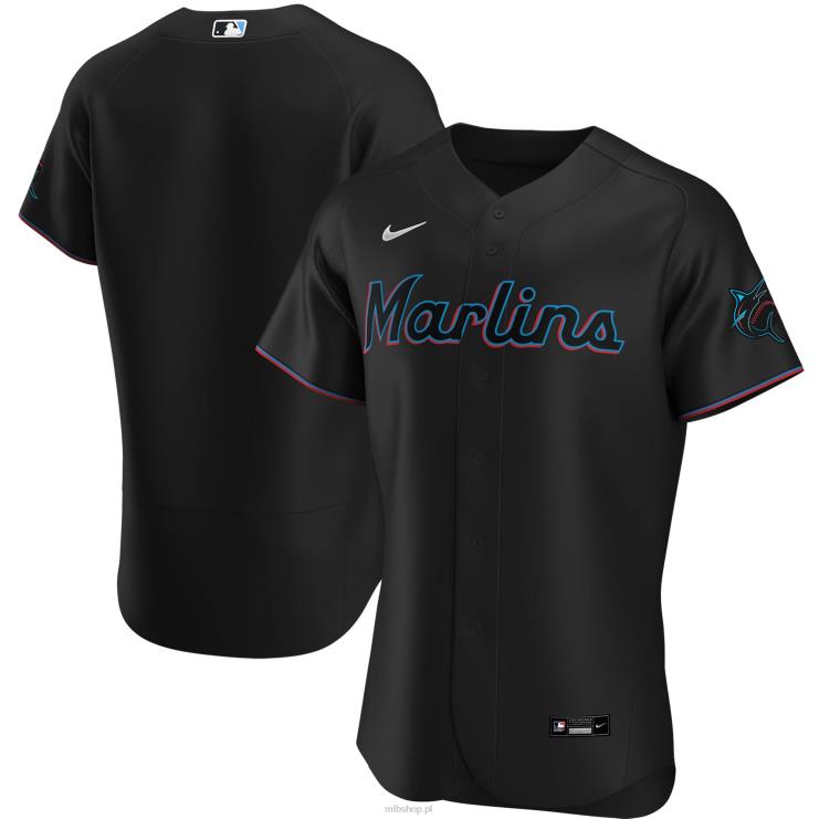 miami marlins nike czarna alternatywna autentyczna koszulka drużynowa mężczyźni 0J02V1179 MLB Jerseys
