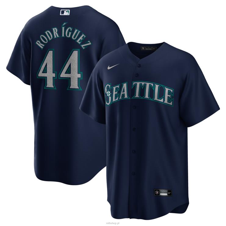 Seattle Mariners Julio Rodriguez Oficjalna replika koszulki Nike Marynarki Wojennej mężczyźni 0J02V60 MLB Jerseys