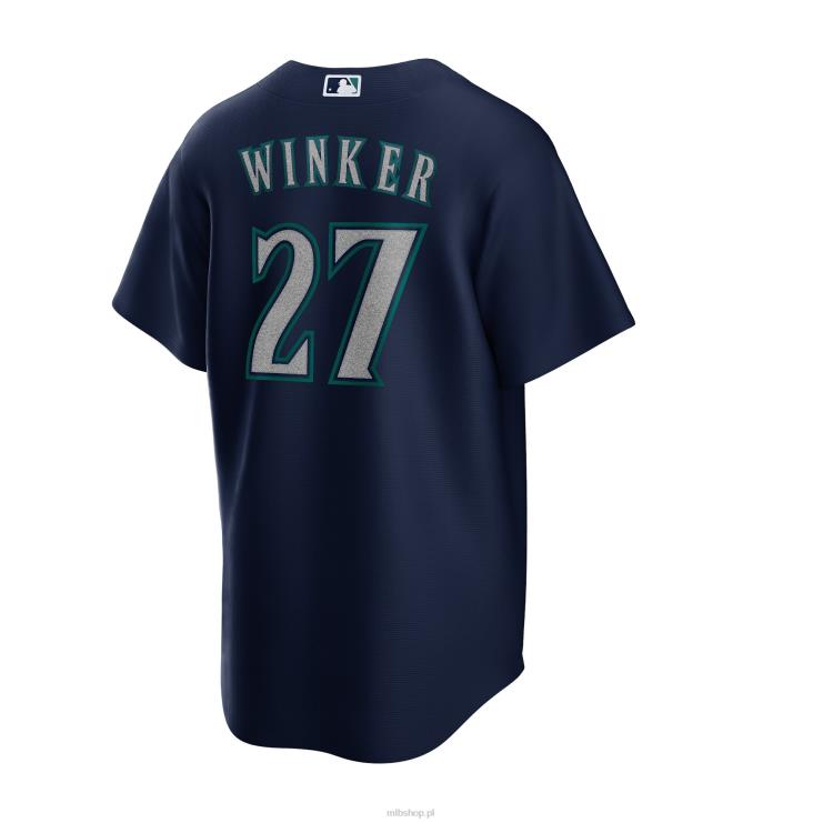 Seattle Mariners jesse winker nike granatowa replika alternatywnej koszulki gracza mężczyźni 0J02V1239 MLB Jerseys
