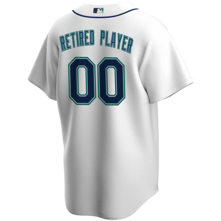 Seattle Mariners nike biała replika koszulki domowej pick-a-player na emeryturze mężczyźni 0J02V850 MLB Jerseys