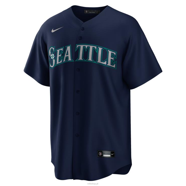Seattle Mariners nike granatowa replika alternatywnej koszulki drużyny mężczyźni 0J02V131 MLB Jerseys