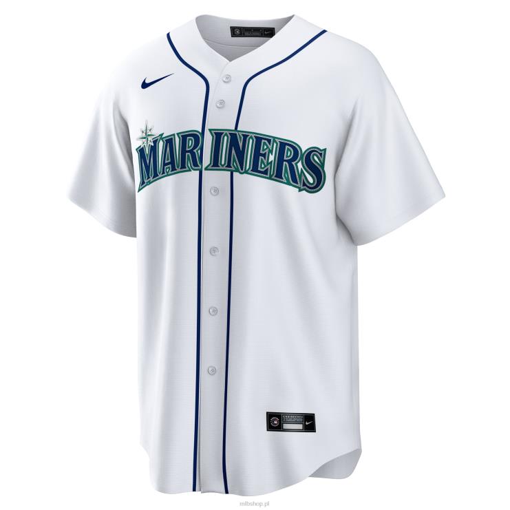 biała domowa replika koszulki Nike Seattle Mariners Julio Rodriguez mężczyźni 0J02V59 MLB Jerseys