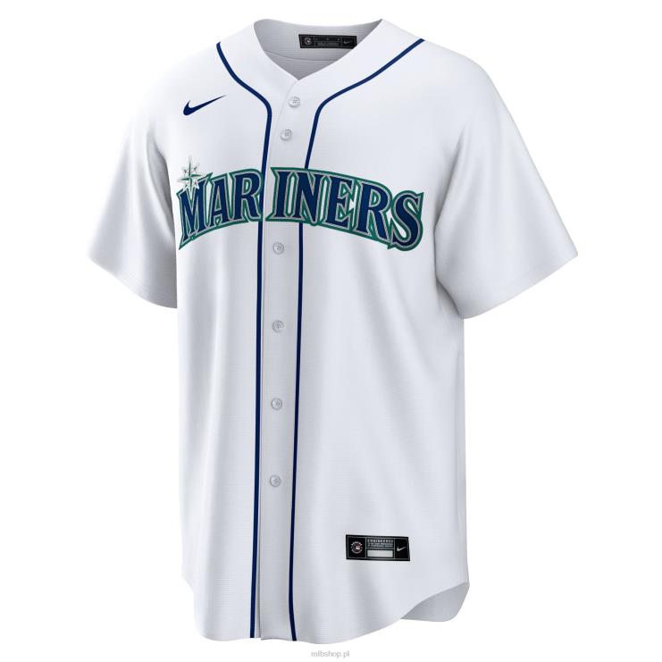 biała replika domowej koszulki nike mariners nike mężczyźni 0J02V1126 MLB Jerseys