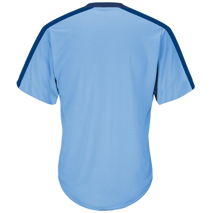 majestatyczna, jasnoniebieska koszulka Cooperstown z Seattle Mariners, replika koszulki drużyny mężczyźni 0J02V1280 MLB Jerseys