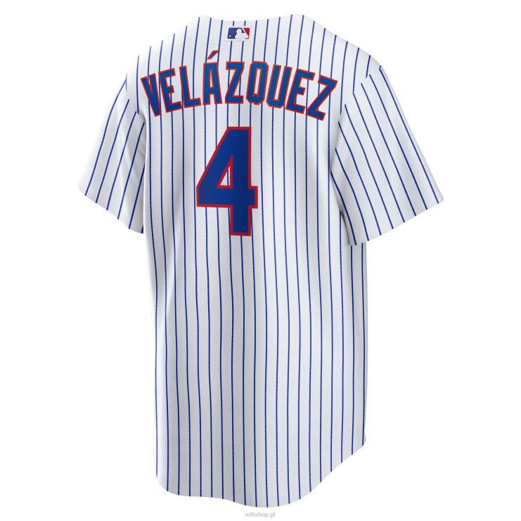 biała domowa replika koszulki nike chicago cubs nelson velazquez nike mężczyźni 0J02V1587 MLB Jerseys