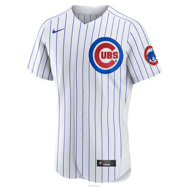 biała koszulka domowa chicago cubs nike z autentycznym zamówieniem mężczyźni 0J02V1116 MLB Jerseys