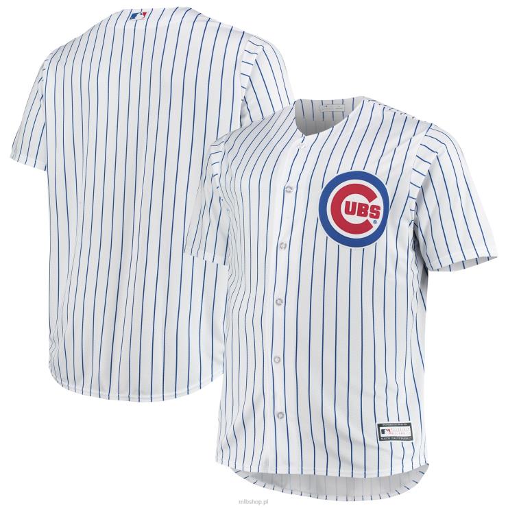 chicago cubs biało/królewska replika dużej i wysokiej domowej koszulki drużyny mężczyźni 0J02V895 MLB Jerseys