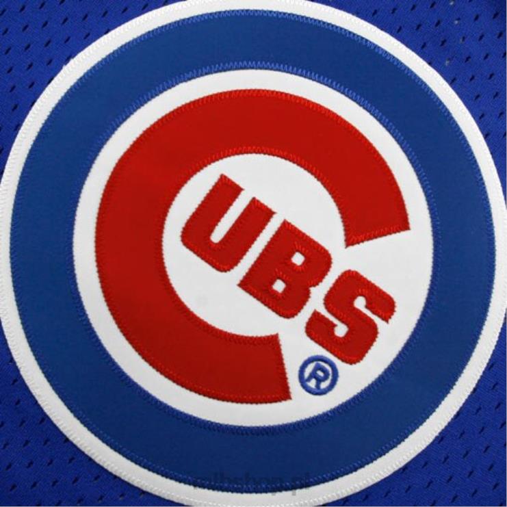 mitchell & ness ryne sandberg chicago cubs cooperstown autentyczna kolekcja replika retro jersey royal blue mężczyźni 0J02V1108 MLB Jerseys