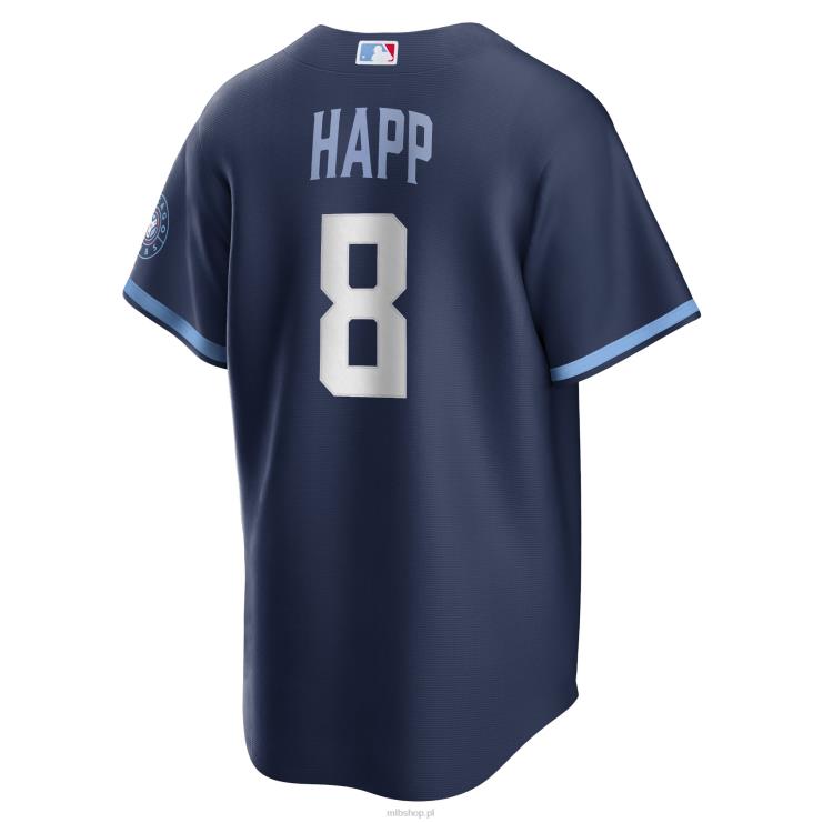 replika koszulki gracza chicago cubs ian happ nike navy city connect mężczyźni 0J02V650 MLB Jerseys