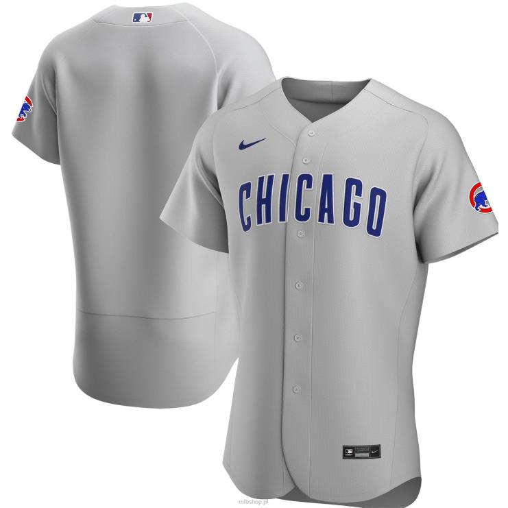 szara autentyczna koszulka drużyny chicago cubs nike road mężczyźni 0J02V1122 MLB Jerseys