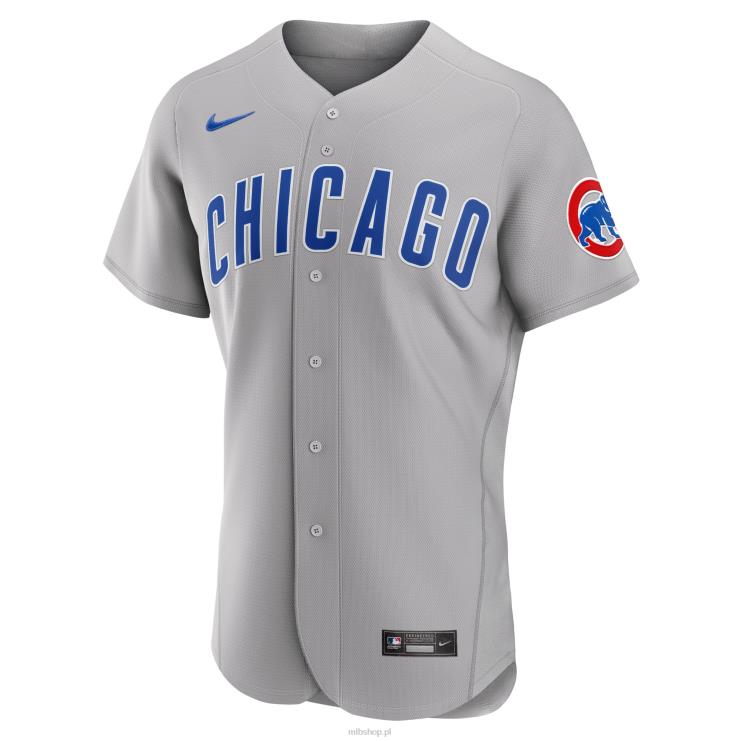 szara koszulka chicago cubs 2023 jackie robinson day w autentycznym stylu mężczyźni 0J02V998 MLB Jerseys