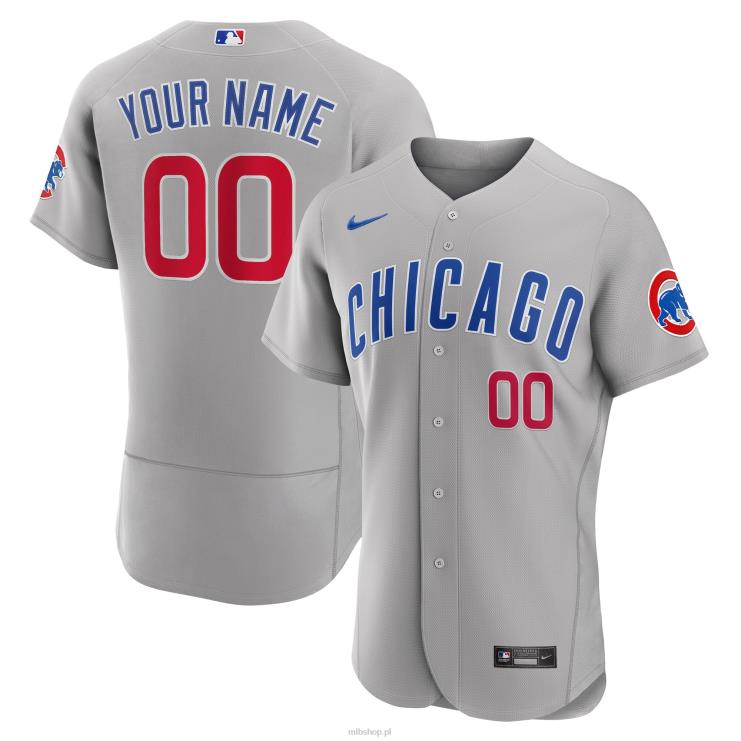 szara koszulka chicago cubs nike road na zamówienie mężczyźni 0J02V982 MLB Jerseys