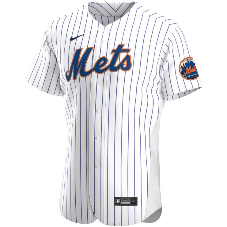 Biała autentyczna koszulka domowa New York Mets Nike mężczyźni 0J02V837 MLB Jerseys