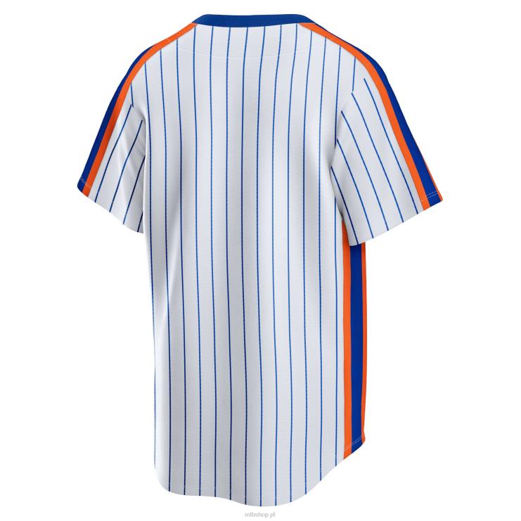Biała koszulka drużyny z kolekcji New York Mets Nike Cooperstown mężczyźni 0J02V452 MLB Jerseys