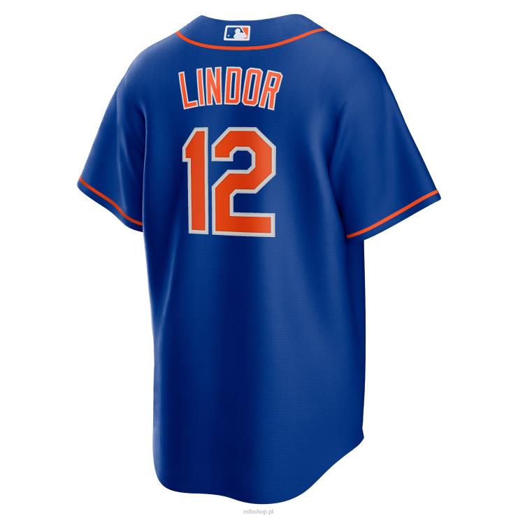 New York Mets Francisco Lindor Nike Royal Alternative Replika koszulki gracza mężczyźni 0J02V80 MLB Jerseys