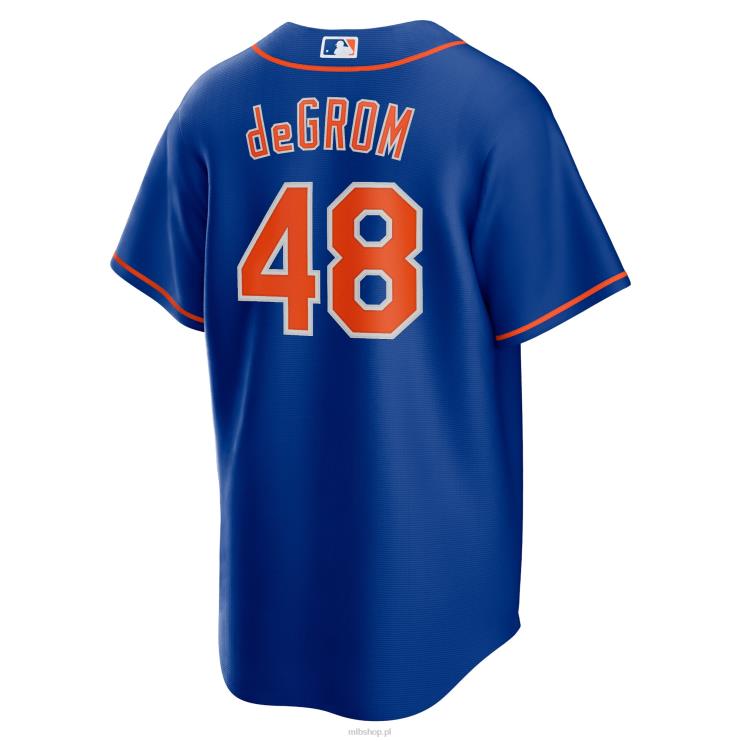 New York Mets Jacob Degrom Nike Royal Alternatywna replika koszulki z nazwiskiem gracza mężczyźni 0J02V636 MLB Jerseys