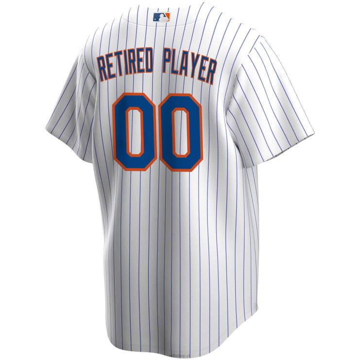New York Mets Nike Biała replika koszulki domowej pick-a-player na emeryturze mężczyźni 0J02V1000 MLB Jerseys