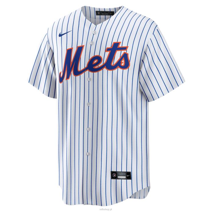 biała replika koszulki domowej New York Mets Nike mężczyźni 0J02V252 MLB Jerseys