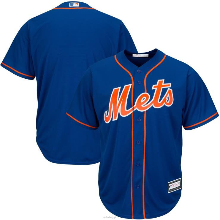 duża i wysoka replika koszulki drużyny New York Mets Royal mężczyźni 0J02V929 MLB Jerseys