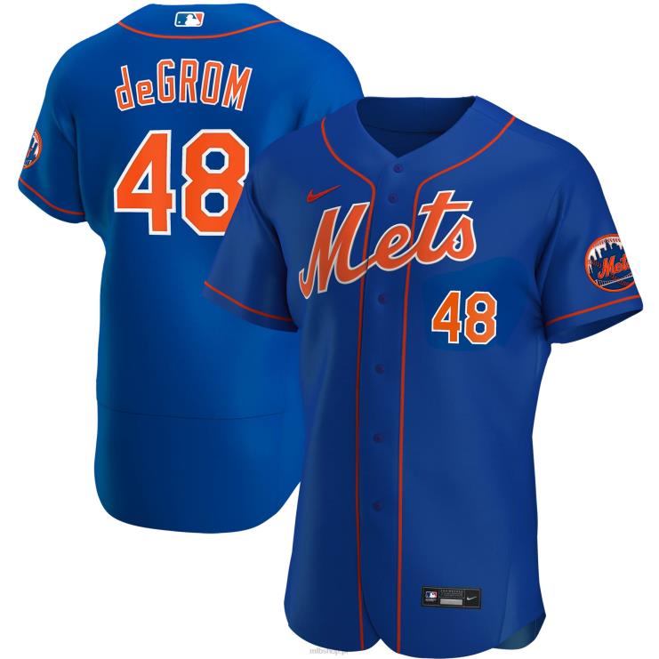 koszulka New York Mets Jacob Degrom Nike Royal Alternative Authentic Player mężczyźni 0J02V1113 MLB Jerseys