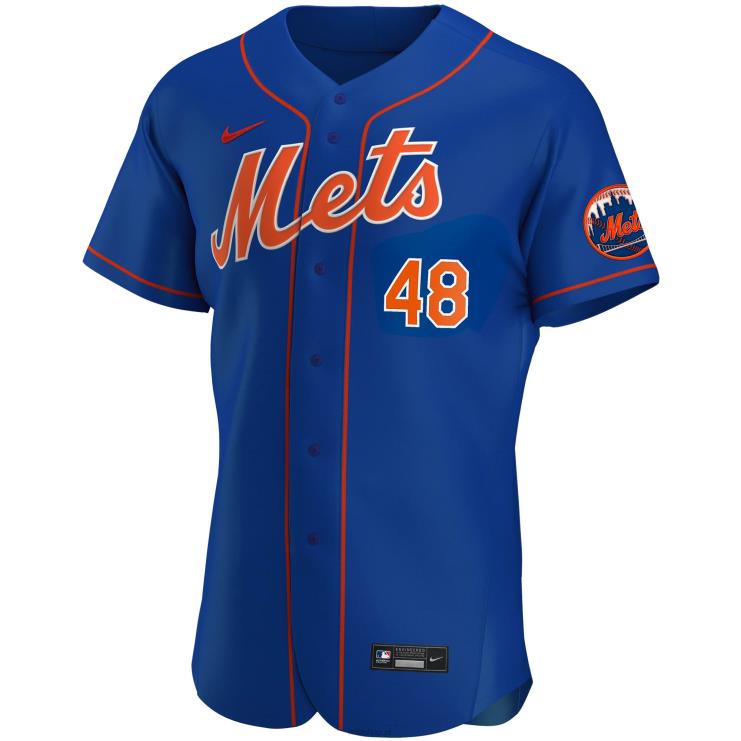 koszulka New York Mets Jacob Degrom Nike Royal Alternative Authentic Player mężczyźni 0J02V1113 MLB Jerseys