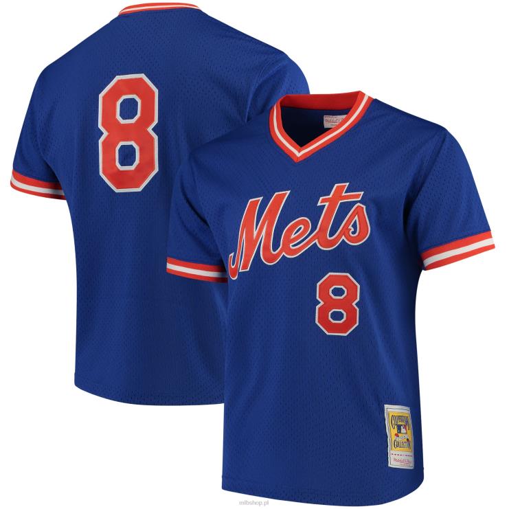koszulka treningowa New York Mets Gary Carter Mitchell & Ness Royal mężczyźni 0J02V1056 MLB Jerseys