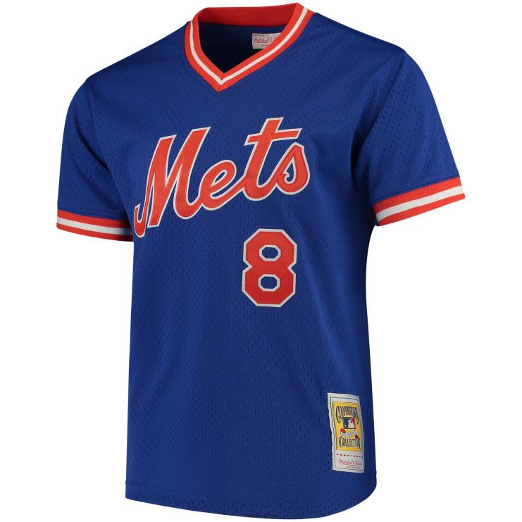 koszulka treningowa New York Mets Gary Carter Mitchell & Ness Royal mężczyźni 0J02V1056 MLB Jerseys