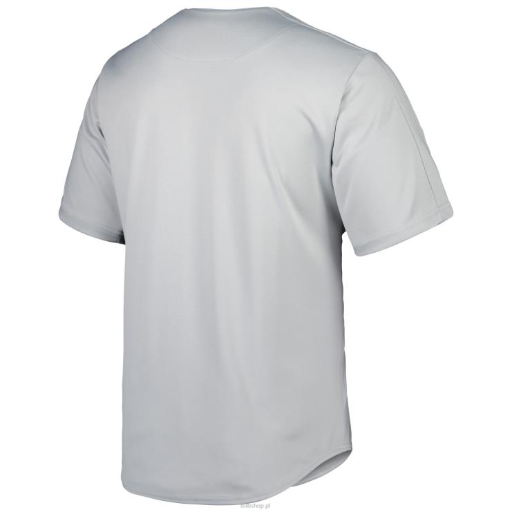 szara koszulka pościgowa New York Mets mężczyźni 0J02V956 MLB Jerseys