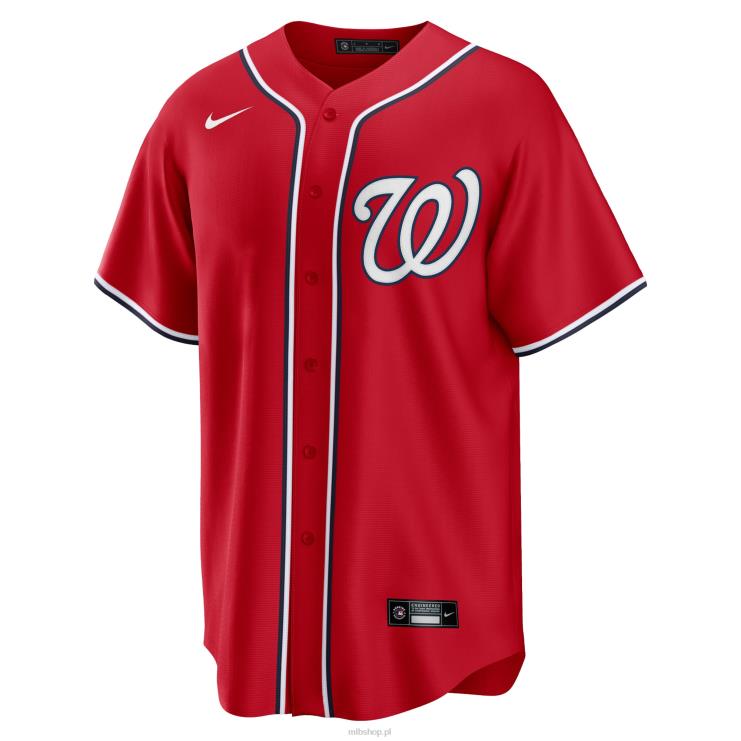 Washington Nationals Carter Kieboom Nike Czerwona alternatywna replika koszulki z nazwiskiem gracza mężczyźni 0J02V1221 MLB Jerseys