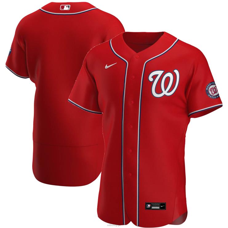 Washington Nationals nike czerwona alternatywna autentyczna koszulka drużynowa mężczyźni 0J02V1365 MLB Jerseys