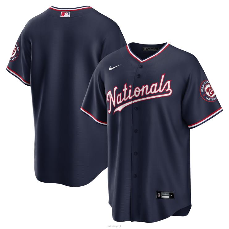 alternatywna replika koszulki drużyny Washington Nationals nike w kolorze granatowym mężczyźni 0J02V175 MLB Jerseys