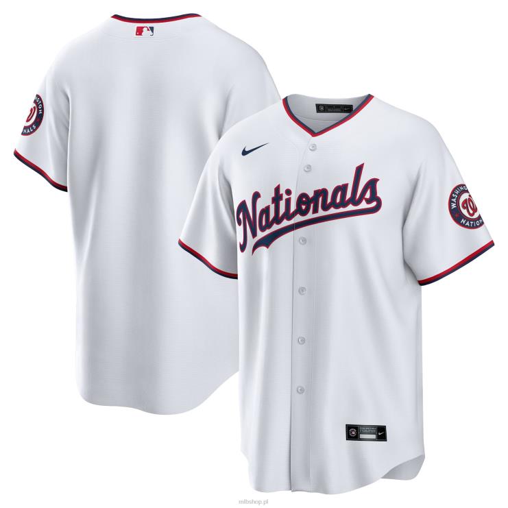 biała replika koszulki Washington Nationals nike mężczyźni 0J02V417 MLB Jerseys