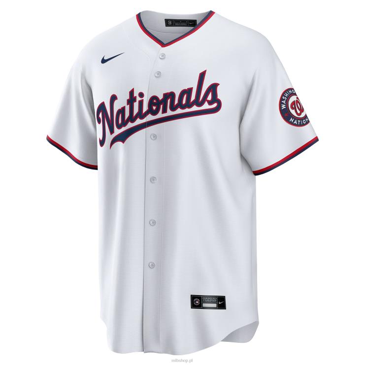 koszulka Washington Nationals nike biała replika niestandardowej mężczyźni 0J02V373 MLB Jerseys