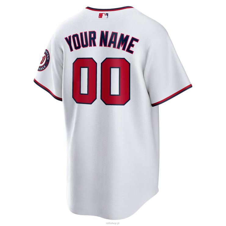 koszulka Washington Nationals nike biała replika niestandardowej mężczyźni 0J02V373 MLB Jerseys