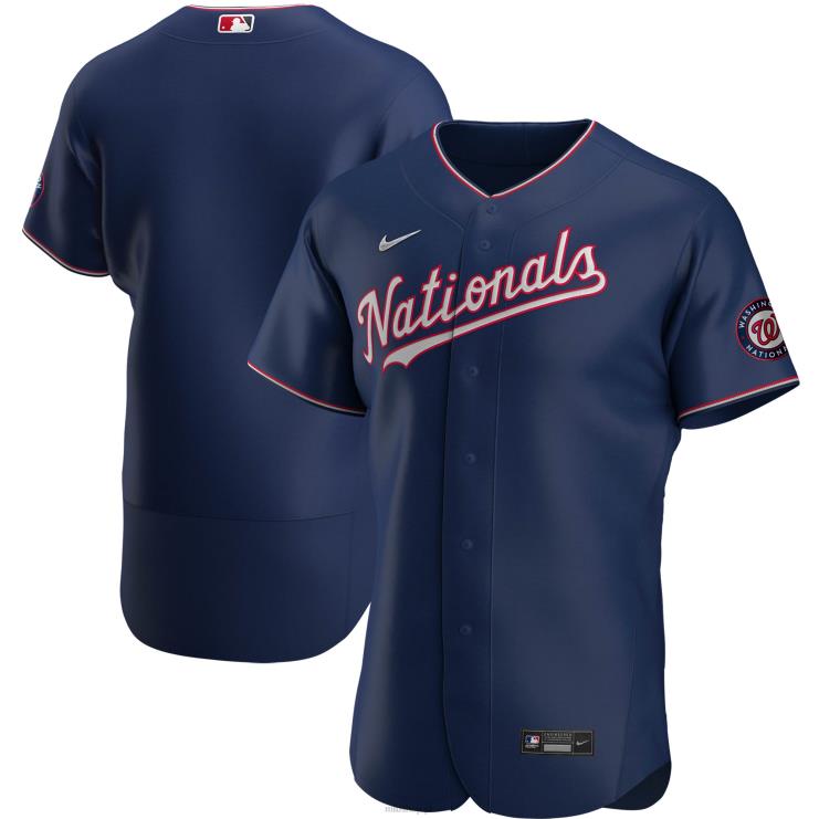 koszulka Washington Nationals nike granatowa alternatywna autentyczna koszulka drużynowa mężczyźni 0J02V1153 MLB Jerseys