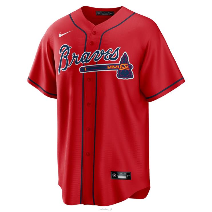 Atlanta Braves Eddie Rosario Nike Czerwona replika alternatywnej koszulki gracza mężczyźni 0J02V1202 MLB Jerseys