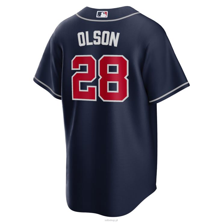 Atlanta Braves Matt Olson Nike Granatowa replika alternatywnej koszulki gracza mężczyźni 0J02V56 MLB Jerseys