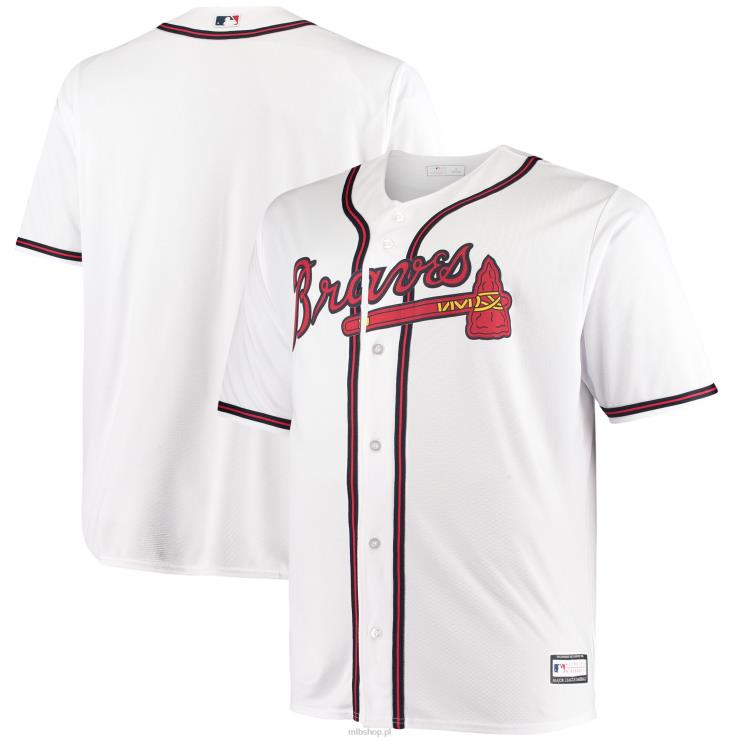 atlanta odważny biały duży i wysoki replika koszulki drużyny mężczyźni 0J02V603 MLB Jerseys