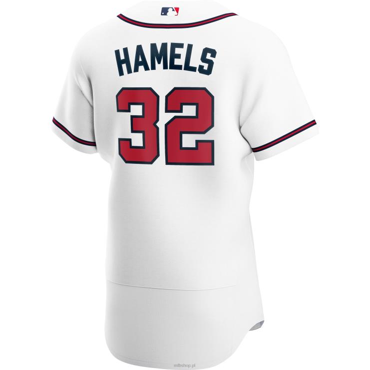 atlanta odważny cole hamels nike biała domowa autentyczna koszulka gracza mężczyźni 0J02V1560 MLB Jerseys