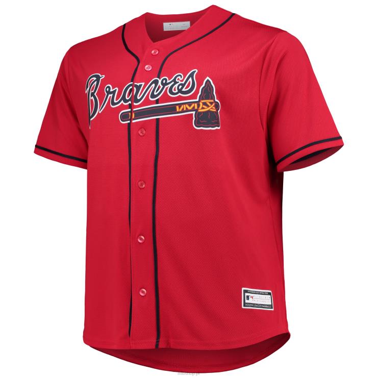 atlanta odważny czerwony duży i wysoki replika koszulki drużyny alternatywnej mężczyźni 0J02V707 MLB Jerseys
