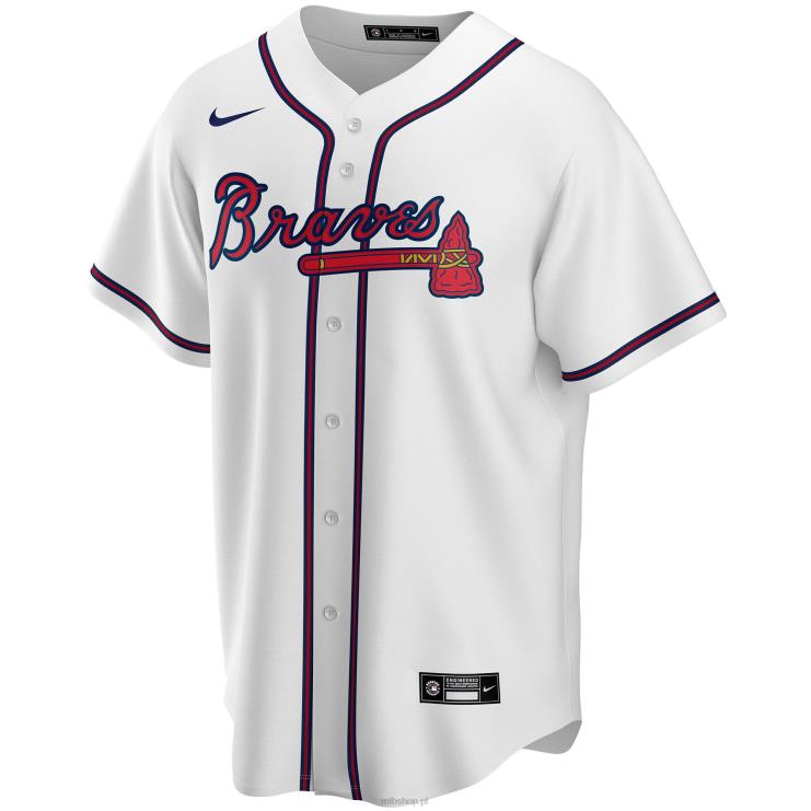 atlanta odważny nike biała replika domowej koszulki niestandardowej mężczyźni 0J02V33 MLB Jerseys