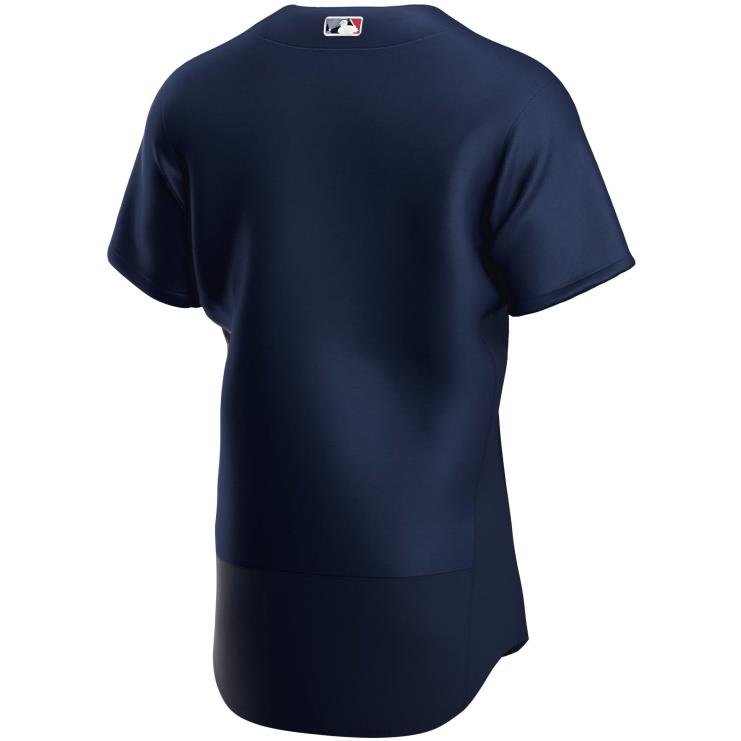 atlanta odważny nike granatowa alternatywna autentyczna koszulka drużynowa mężczyźni 0J02V661 MLB Jerseys